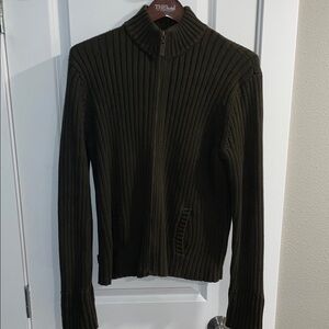 Lauren Ralph Lauren Dark Olive Turtleneck Sweater